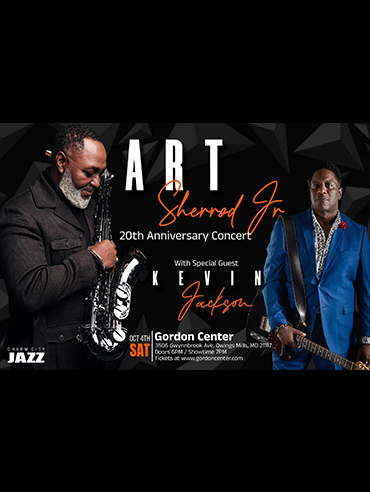 Art Sherrod, Jr. and Glenn Jones at The Gordon Center flyer