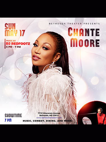 Chante Moore at Bethesda Theater flyer