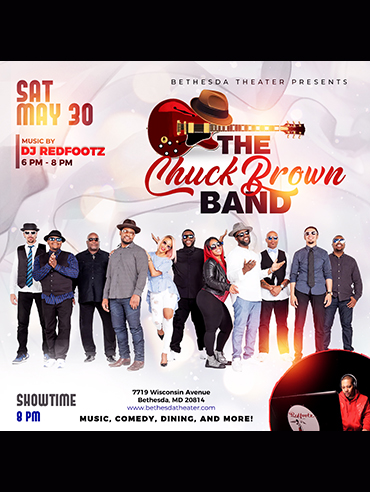 Chuck Brown at Bethesda Theater flyer