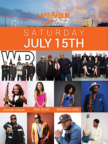 Lake Arbor Jazz Fest flyer